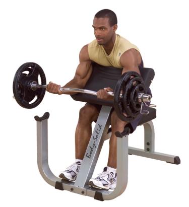 Banca Scott reglabila Body-Solid GPCB329 pentru antrenament bicepsi