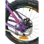 Bicicletă pentru copii DHS Terrana 20 inch, frâne pe disc, violet-roz