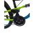 Bicicletă DHS Polar Flash 26 inch full suspension, 18 viteze, negru