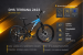 Bicicletă pentru copii DHS Terrana 2423, 24 inch, albastru-negru, model 2026