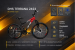 Bicicleta copii DHS Terrana 2423 24 inch, rosu-negru, model 2026