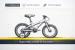Bicicletă pentru copii DHS Sonic 20 inch, 6 viteze, galben-albastru