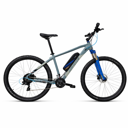 Bicicletă electrică MTB Graveler 53116, 29 inch, mărimea M, gri