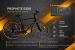 Bicicletă electrică trekking Prophete 51581, 28 inch, XL, negru