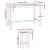 Set de bar pentru exterior 7 pcs Netratat Lemn solid de tec GartenMobel Dekor