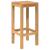 Set de bar pentru exterior 7 pcs Netratat Lemn solid de tec GartenMobel Dekor