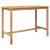 Set de bar pentru exterior 7 pcs Netratat Lemn solid de tec GartenMobel Dekor