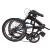 Bicicleta pliabila Devron Practic 30, 20 inch, 6 viteze, negru