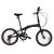 Bicicleta pliabila Devron Practic 30, 20 inch, 6 viteze, negru