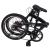 Bicicletă pliabilă Devron Practic 10, 20 inch, 6 viteze, negru