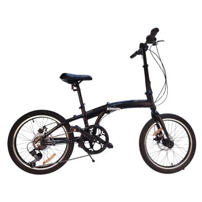 Bicicletă pliabilă Devron Practic 10, 20 inch, 6 viteze, negru