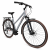 Bicicletă trekking Kreidler 28 inch, mărimea M, gri, echipare completă