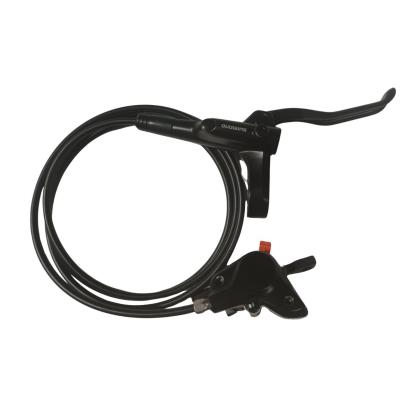 Frana hidraulica pe disc spate Shimano MT200, furtun 1450 mm, negru