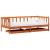 Pat de zi cu headboard 3 pcs Maroniu cerat Lemn de pin masiv GartenMobel Dekor
