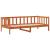 Pat de zi cu headboard 3 pcs Maroniu cerat Lemn de pin masiv GartenMobel Dekor