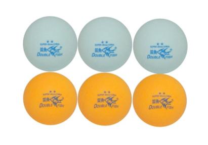 Mingi tenis de masa Double Fish 2 stele ABS 40 mm, set 3 bucati