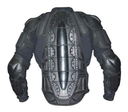 Protectie corp moto WORKER VP711 cu spate rigid si design anatomic