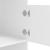 Dulap de rufe cu depozitare Alb 50 x 68 x 102 cm Lemn compozit GartenMobel Dekor