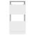 Dulap de rufe cu depozitare Alb 50 x 68 x 102 cm Lemn compozit GartenMobel Dekor