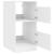 Dulap de rufe cu depozitare Alb 50 x 68 x 102 cm Lemn compozit GartenMobel Dekor