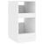 Dulap de rufe cu depozitare Alb 50 x 68 x 102 cm Lemn compozit GartenMobel Dekor