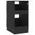 Dulap de rufe Stejar Negru 50 x 68 x 102 cm Lemn compozit GartenMobel Dekor