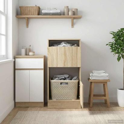 Dulap de rufe cu ușă Sonoma 50 x 68 x 102 cm Lemn compozit GartenMobel Dekor