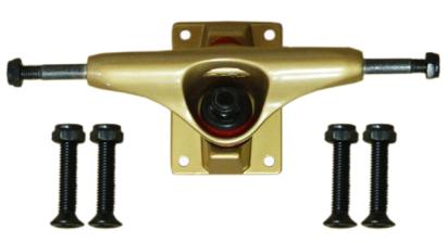Set 2 axe skateboard PREMIUM din aluminiu, 20 cm, cu suruburi