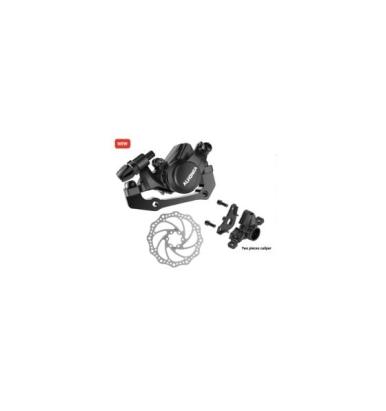 Frana fata pe disc Alhonga HJ-MD16 cu adaptor IS si rotor 160 mm