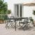 Set de Mobilier pentru Exterior 5 pcs Antracit Fier și Oțel GartenMobel Dekor