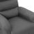 Fotoliu rabatabil, gri deschis, material textil GartenMobel Dekor