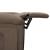Fotoliu rabatabil, gri taupe, material textil GartenMobel Dekor