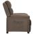Fotoliu rabatabil, gri taupe, material textil GartenMobel Dekor