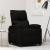 Fotoliu rabatabil, negru, material textil GartenMobel Dekor