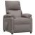 Fotoliu rabatabil, gri taupe, material textil GartenMobel Dekor