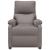 Fotoliu rabatabil, gri taupe, material textil GartenMobel Dekor