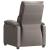 Fotoliu rabatabil, gri taupe, material textil GartenMobel Dekor