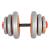 Set gantera ajustabila inSPORTline 18 kg cu discuri ciment