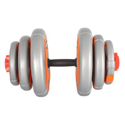 Set gantera ajustabila inSPORTline 18 kg cu discuri ciment