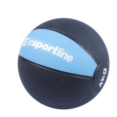 Minge medicinală inSPORTline MB63, 4 kg, cauciuc anti-alunecare