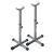 Suport bara reglabil pentru fitness inSPORTline PW10, set 2 buc