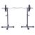 Suport bara reglabil pentru fitness inSPORTline PW10, set 2 buc