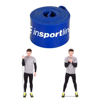Bandă elastică fitness inSPORTline 45 kg, 102 cm, pentru antrenament și stretching