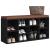 Bancheta pantofar, negru, 103x30x48 cm, lemn prelucrat GartenMobel Dekor