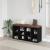 Bancheta pantofar, negru, 103x30x48 cm, lemn prelucrat GartenMobel Dekor