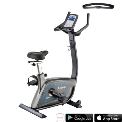 Bicicletă fitness magnetică inSPORTline inCondi UB600i cu Bluetooth și 32 niveluri