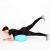 Minge de balans inSPORTline Donut Ball 50 cm pentru aerobic si postura