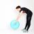 Minge de balans inSPORTline Donut Ball 50 cm pentru aerobic si postura