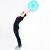 Minge de balans inSPORTline Donut Ball 50 cm pentru aerobic si postura