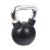 Gantera kettlebell cauciucata 6 kg Sportmann cu maner cromat ergonomic